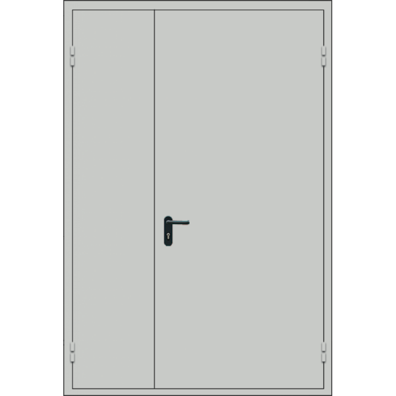 Двери противопожарные двупольные дпм 02х60 - Двери противопожарные двупольные дпм 02х60